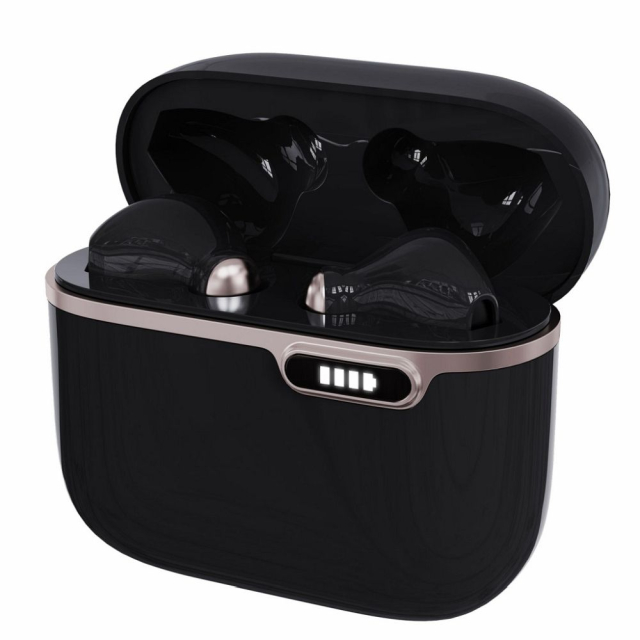 Bezdrátová sluchátka Art TWS + dokovací stanice USB-C AP-TW-B4B, černá