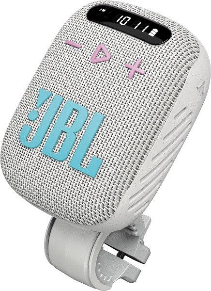 Bezdrátový reproduktor JBL Wind 3 s držákem na řídítka, šedý