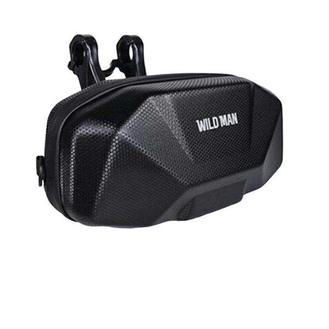 Cestovní taška WILDMAN na rám kola se zipem, 1 l, XS5, černá