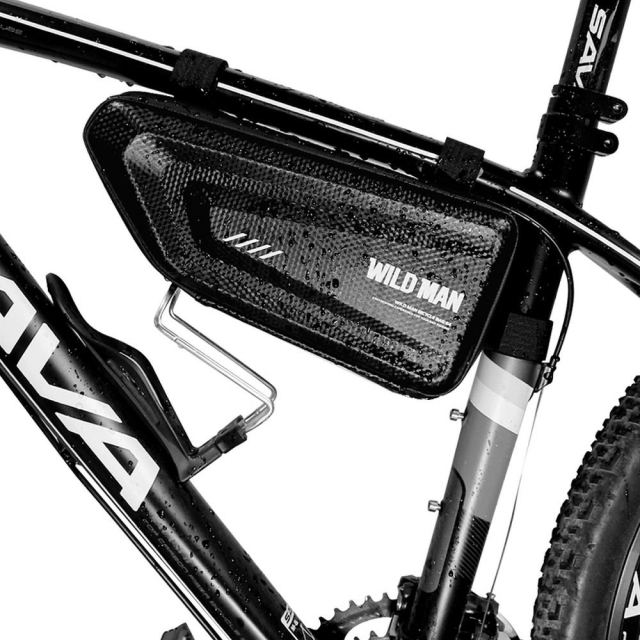 Cestovní taška WILDMAN pod rám s zipem E4 1,5 l (4"–7") černá