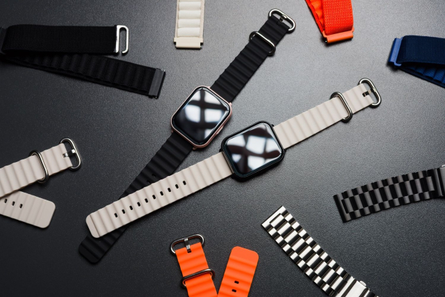 Chytré hodinky TITMO E-100 (TFT, volání přes Bluetooth) růžové