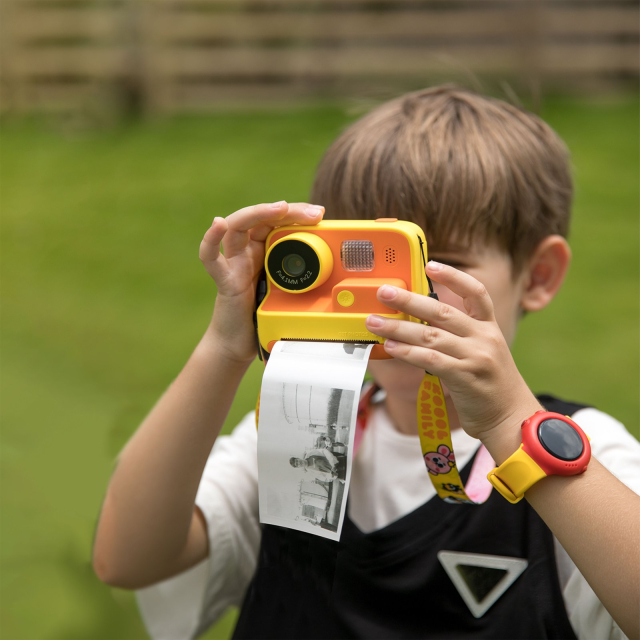 Dětský digitální fotoaparát Picocici s tiskárnou WS-C03, růžový
