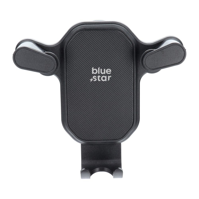Držák na auto Gravity Blue Star, trojúhelníkový, do větrací mřížky, černý