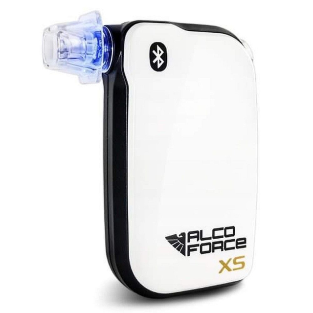 Elektrochemický alkoholmetr ALCOFORCE XS, bílý
