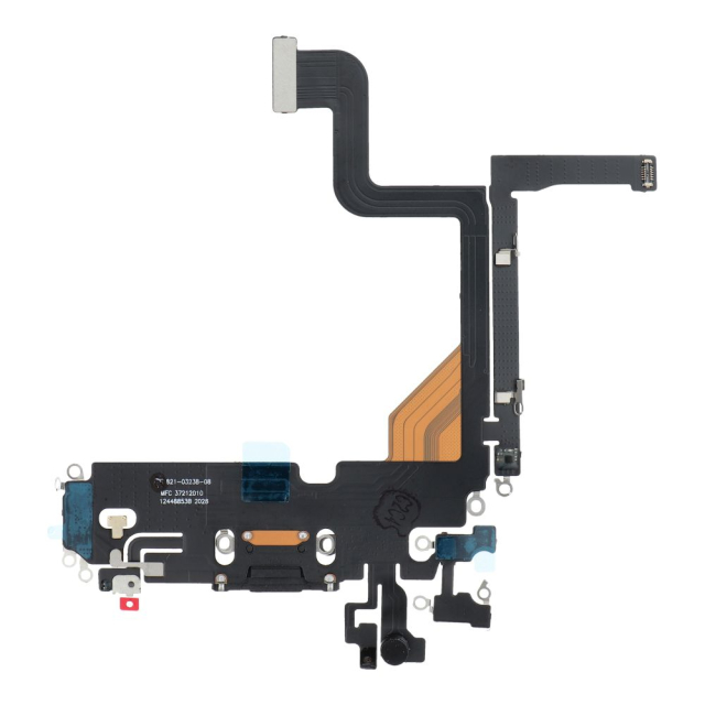 Flexibilní USB nabíjecí kabel pro iPhone 13 Pro, černý (vyřazený)