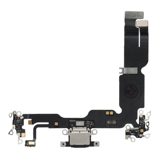 Flexibilní USB nabíjecí kabel pro iPhone 15 Plus, černý (vyřazený)