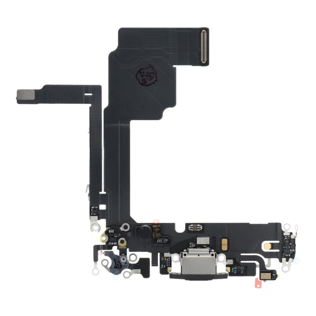 Flexibilní USB nabíjecí kabel pro iPhone 15 Pro, černý, OEM