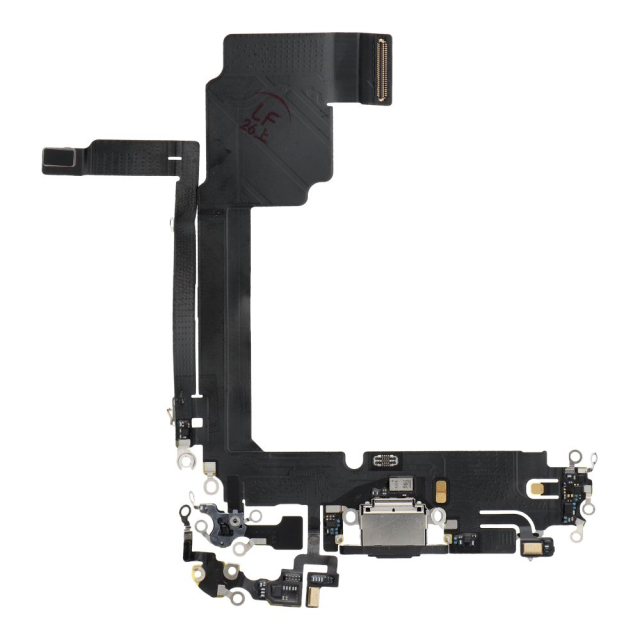 Flexibilní USB nabíjecí kabel pro iPhone 15 Pro Max, černý (vyřazený)