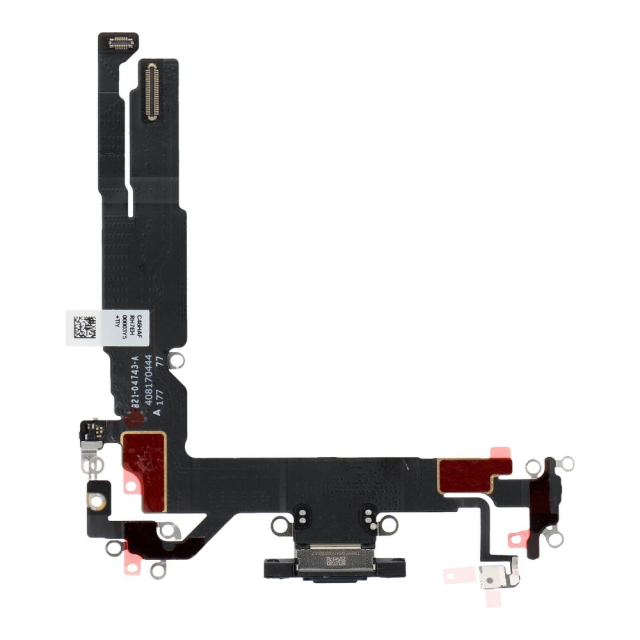 Flexibilní USB nabíjecí kabel pro iPhone 16, černý (vyřazený)