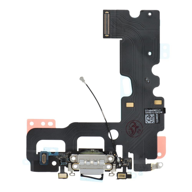 Flexibilní USB nabíjecí kabel pro iPhone 7. generace, černý, OEM
