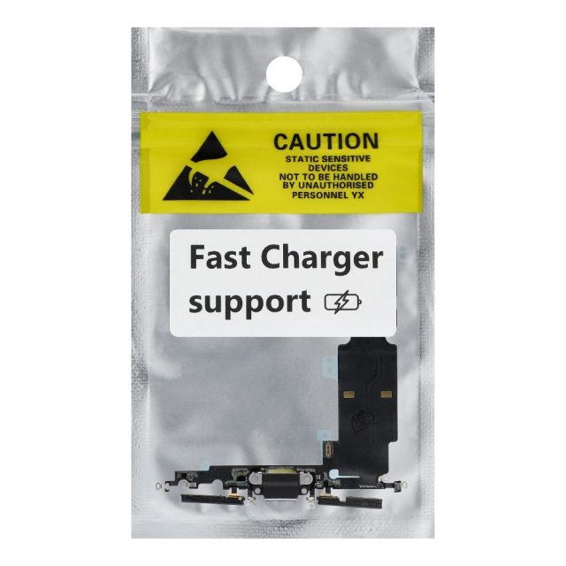 Flexibilní USB nabíjecí kabel pro iPhone 8 Plus, černý (použitý)