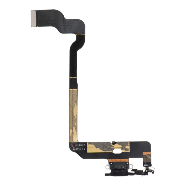 Flexibilní USB nabíjecí kabel pro iPhone XR, černý (použitý)