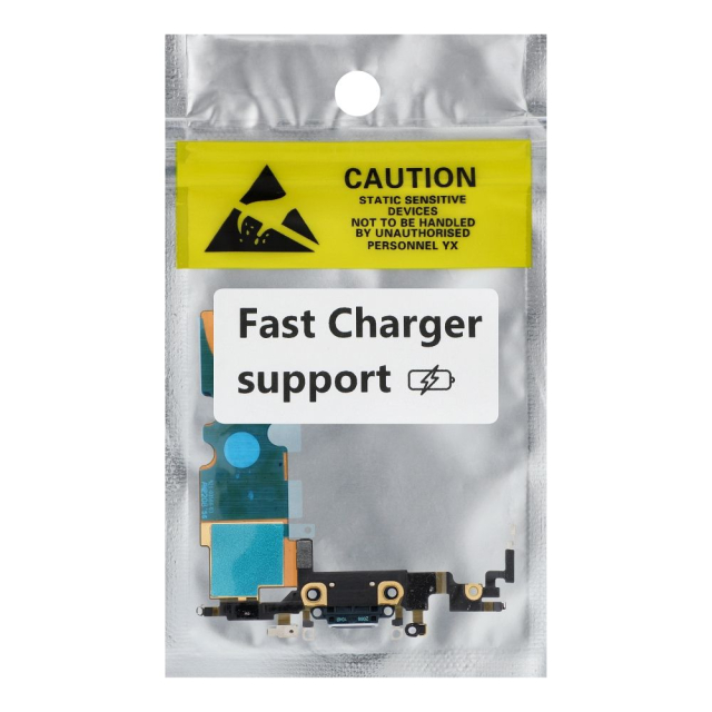 Flexibilní USB nabíjecí kabel pro iPhone XS Max, černý (použitý)