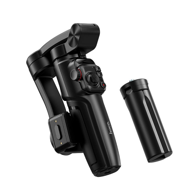 Gimbal s 3osou stabilizací a dálkovým ovládáním Hoco K91, černý