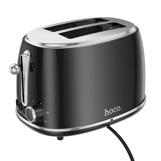 HOCO Retro toustovač 850 W HE50, černý