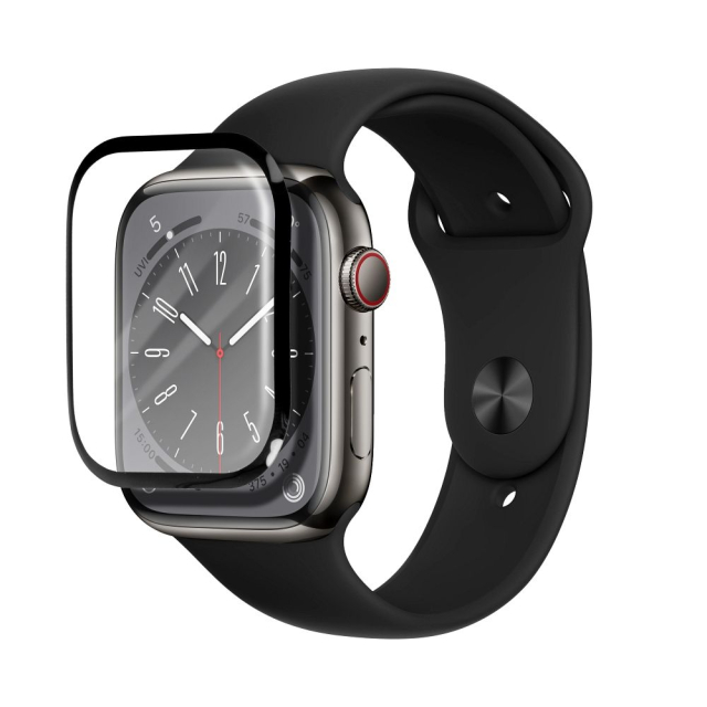 Hybridní sklo pro Apple Watch série 7 – 45 mm, Bestsuit Flexible