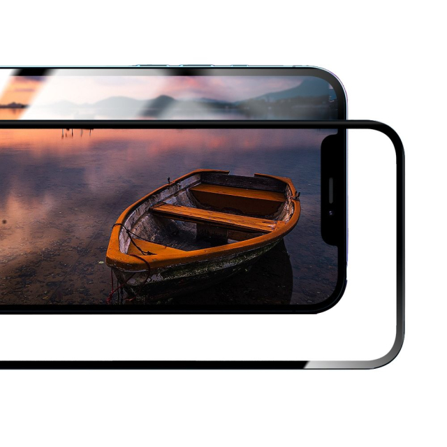 Hybridní sklo pro Samsung A56 5G Forcell Flexible 5D, černé