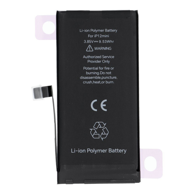 JCID – testovaná (použitá) baterie pro iPhone 12 Mini, 2460 mAh (vysoká kapacita)