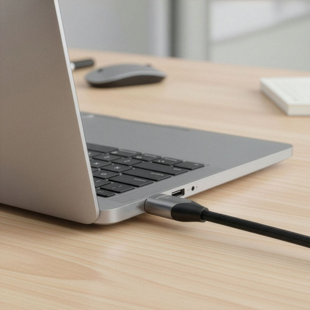 Kabel HDMI 2.1 Forcell Cafule 8K 60 Hz / 4K 120 Hz – Ultra High Speed, HDR, eARC, VRR, 48 Gbps, 3 m, černý