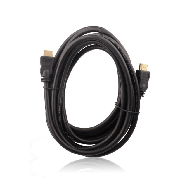 Kabel HDMI–HDMI 4K, verze 1.4, AL-OEM-45, 3 m, černý