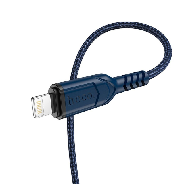 Kabel HOCO USB A na Lightning 2,4 A X59, 1 m, modrý