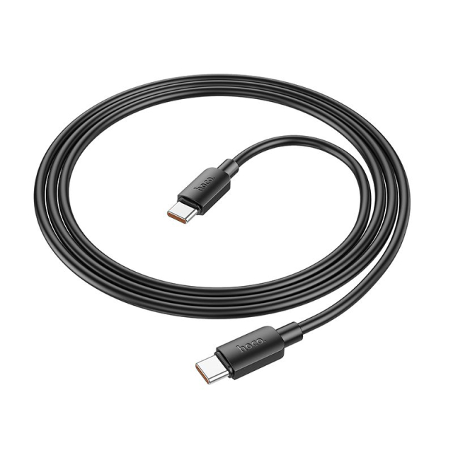 Kabel Hoco USB-C na USB-C, PD 6 A, 100 W, 1 m, X96, černý