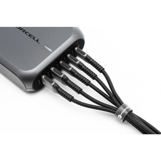 Kabel USB A na Lightning Forcell F-Energy 2,4 A 12 W Cafule 2 m C257 černý
