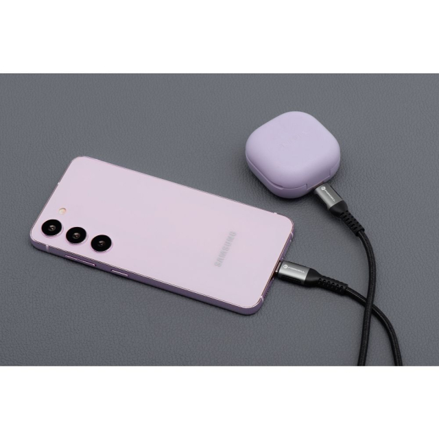 Kabel USB A na Lightning Forcell F-Energy 2,4 A 12 W Cafule 3 m C257 černý