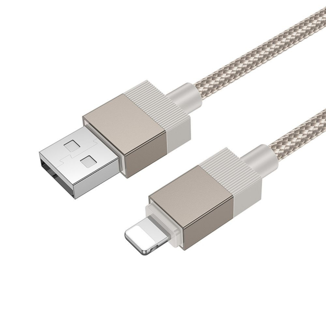 Kabel USB A na Lightning Hoco 2,4 A, 1 m, X110, zlatý