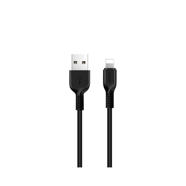Kabel USB A na Lightning Hoco 2,4 A, 1 m, X20, černý