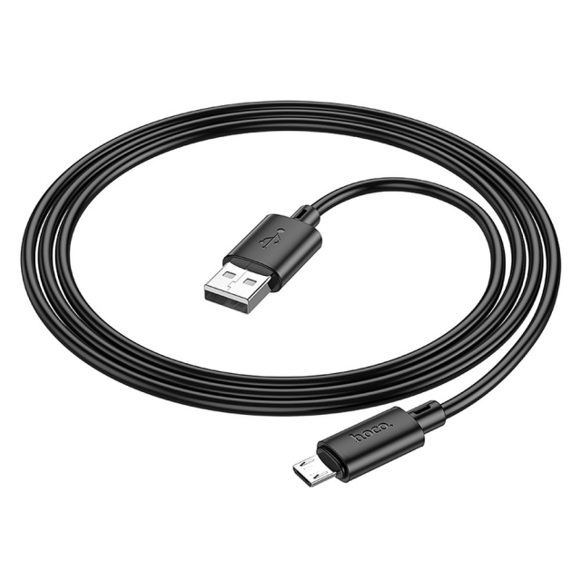 Kabel USB A na Micro USB Hoco 2,4 A, 1 m, X88, černý