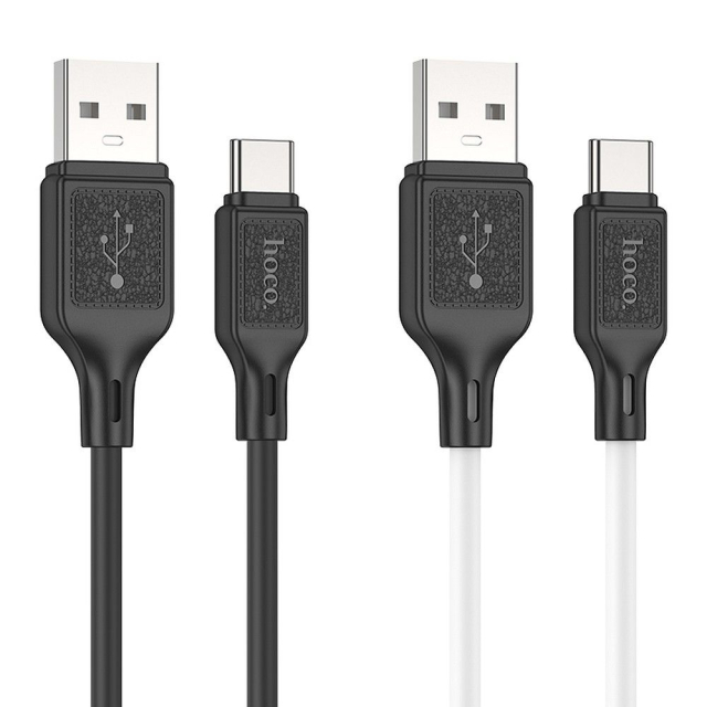 Kabel USB A na Micro USB Hoco 2,4 A, 1 m, X90, bílý