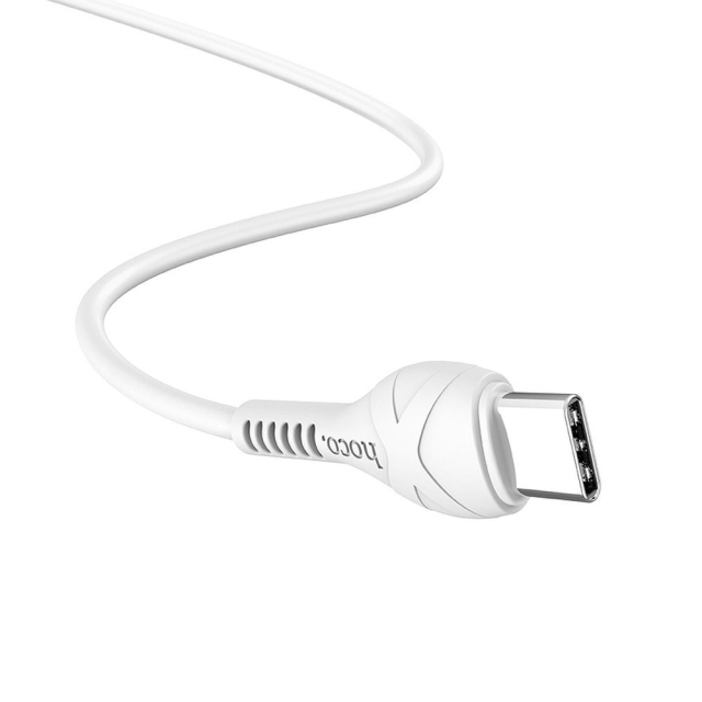 Kabel USB A na USB C Hoco, 1 m, X37, bílý