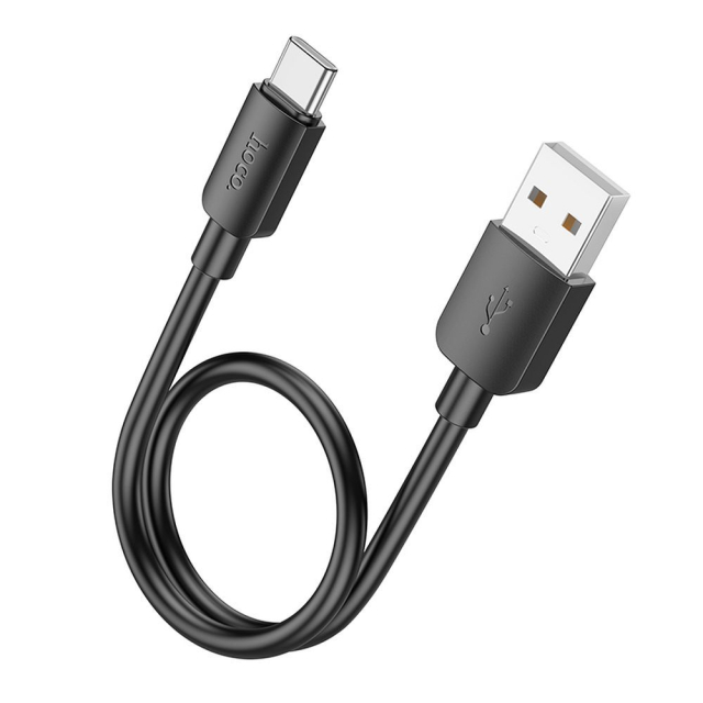 Kabel USB A na USB C Hoco PD 2,4 A 27 W 0,25 m X96 černý