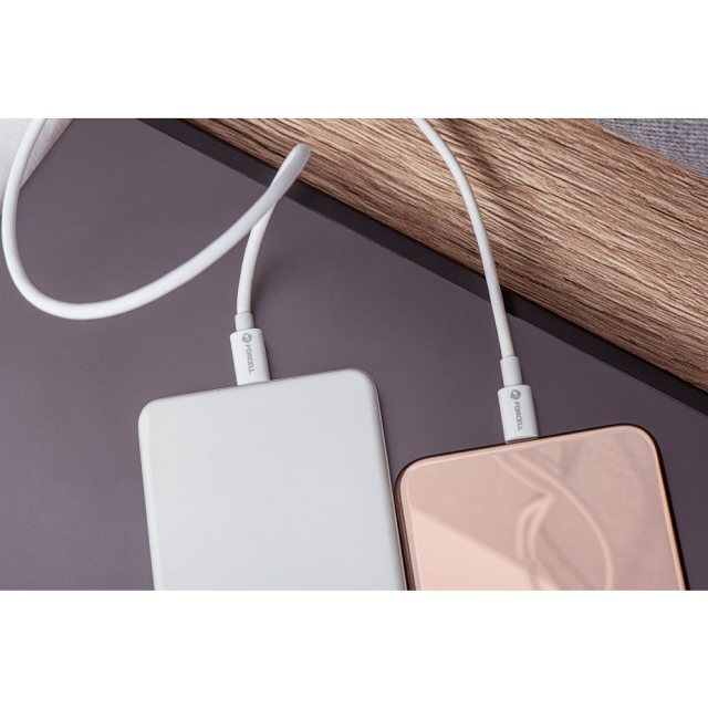 Kabel USB-C na USB-C Forcell F-Energy QC4.0 PD 5 A 100 W 3 m C339 bílý