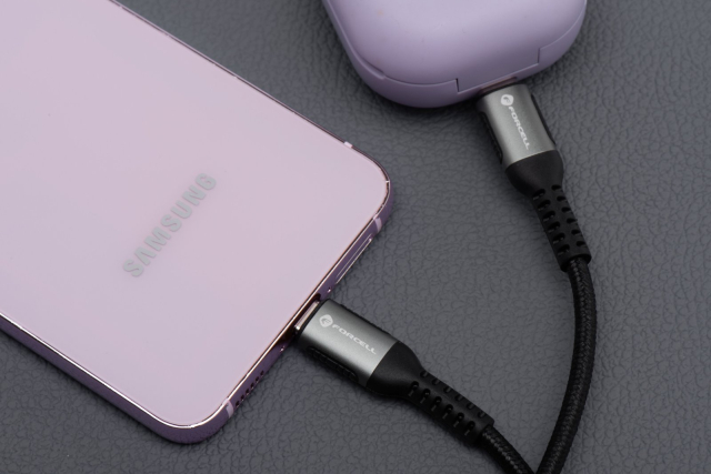 Kabel USB-C na USB-C Forcell F-Energy QC4.0 PD 5 A 240 W Cafule 3 m C263 černý