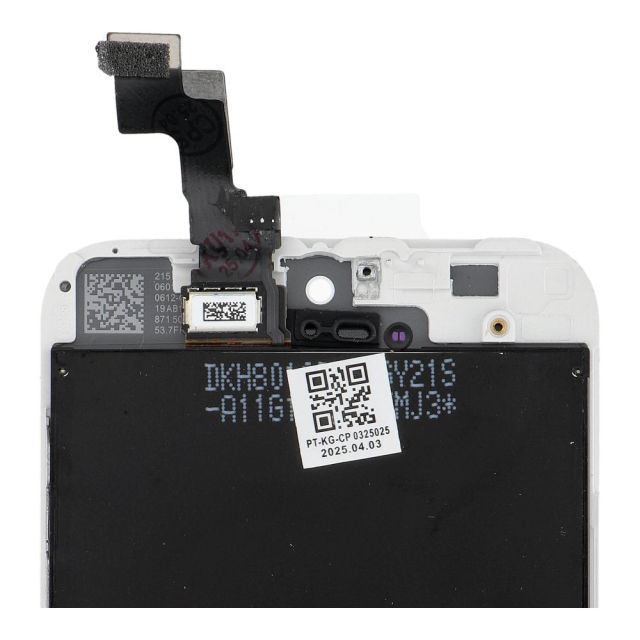 LCD displej FixCell pro iPhone 5S SE (1. generace), bílý (renovovaný)