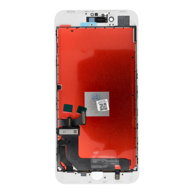 LCD displej FixCell pro iPhone 8 Plus, bílý (s vysokým jasem)