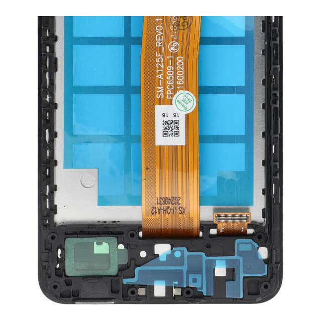 LCD displej FixCell pro SAMSUNG A12 A125 (OEM) s celým rámečkem