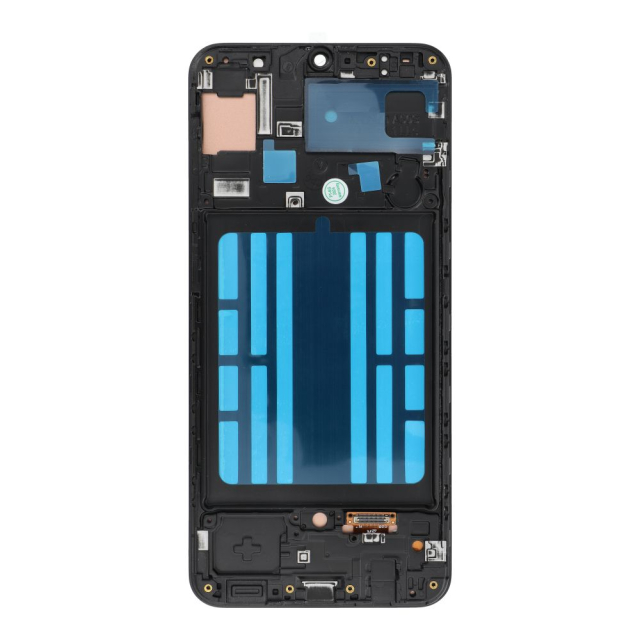 LCD displej FixCell pro SAMSUNG A50 INCELL s rámečkem