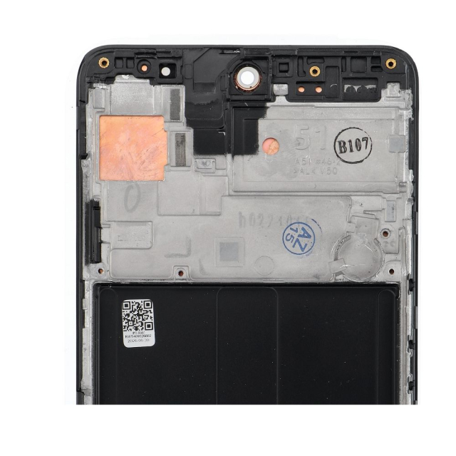 LCD displej FIXCELL pro SAMSUNG A51 4G AMOLED s černým rámečkem (výměna skla)