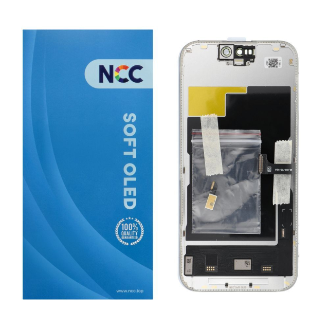 LCD displej NCC pro iPhone 15 Pro Soft OLED 120 Hz (podporuje výměnu integrovaného obvodu)