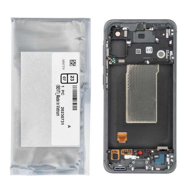 LCD displej ServicePack pro SAMSUNG A56 5G A566B Graphite GH82-36829A