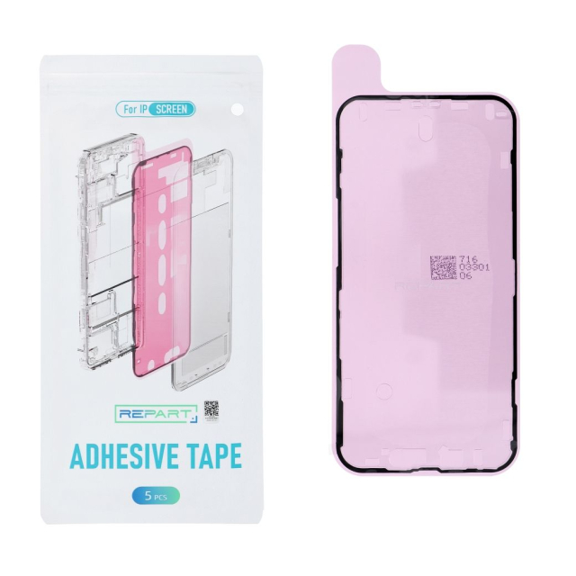 Lepicí fólie na LCD REPART pro iPhone 14 / 16e (5 ks v balení)