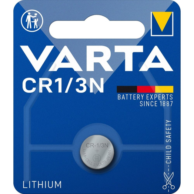 Lithiová baterie VARTA CR1/3N 3 V, 1 ks
