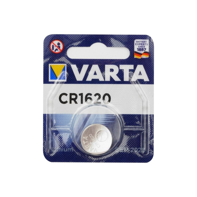 Lithiová baterie VARTA CR1620 3 V, 1 ks
