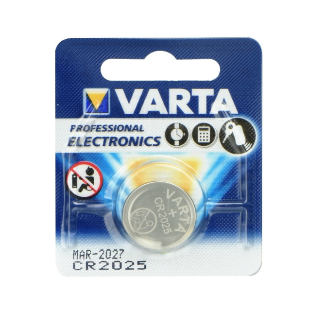 Lithiová baterie VARTA CR2025 3 V, 1 ks