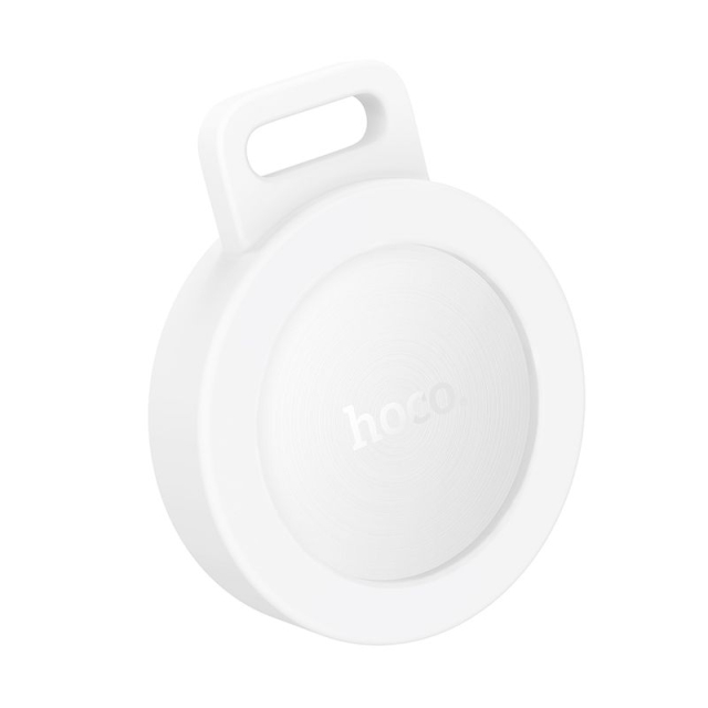 Lokátor kompatibilní s aplikacemi Apple Find My a Google Find My Device – Hoco E101, bílý