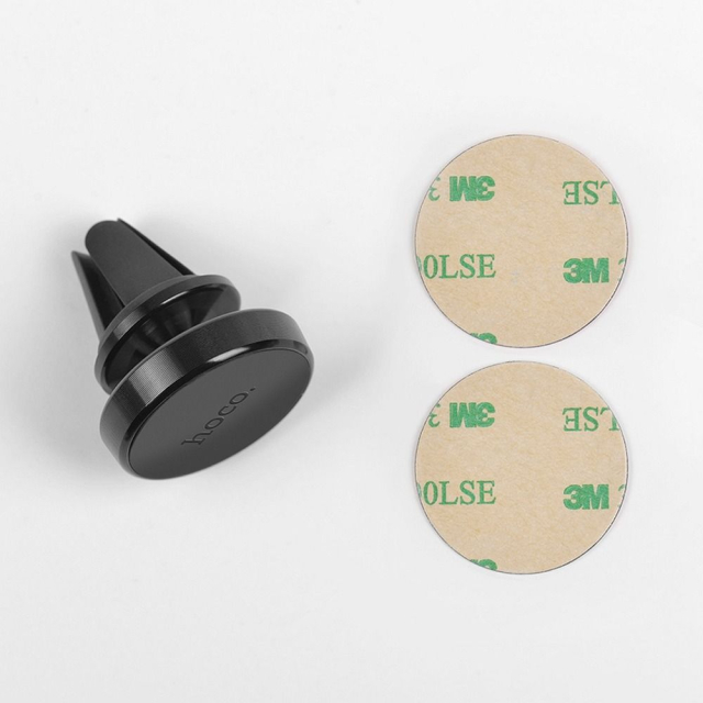Magnetický držák na auto Hoco do ventilace CA47, kovový, černý