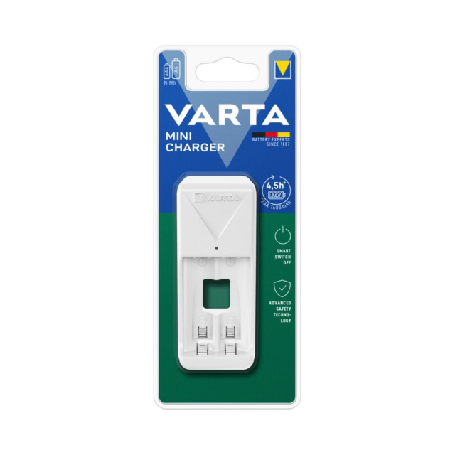 Mini nabíječka VARTA 57656 (bez baterií)